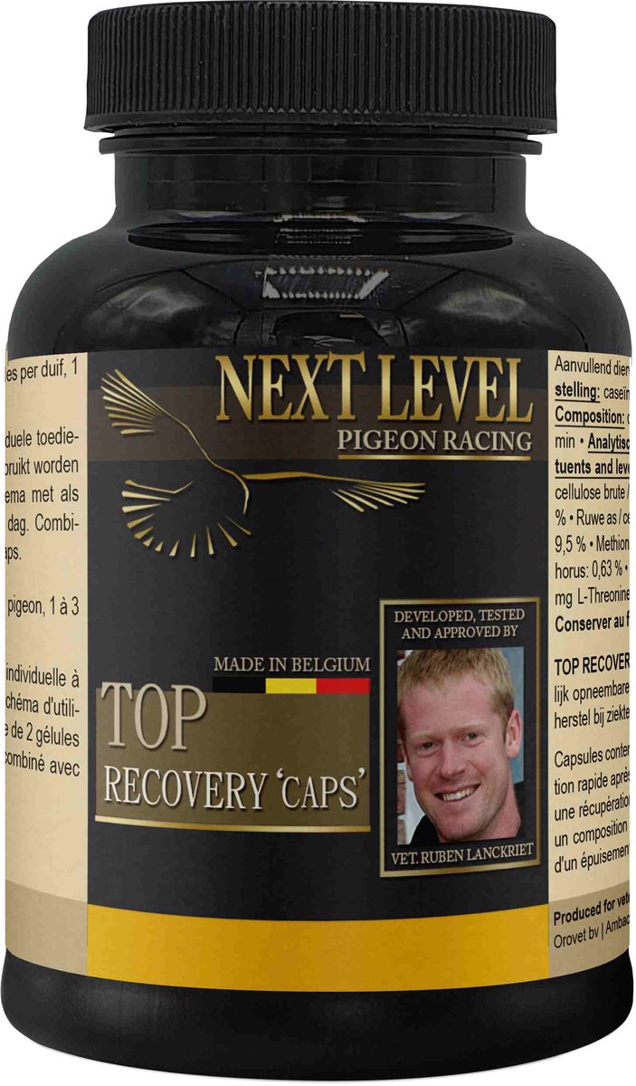 Next Level Top Recovery Caps 360 capsules - voor postduiven