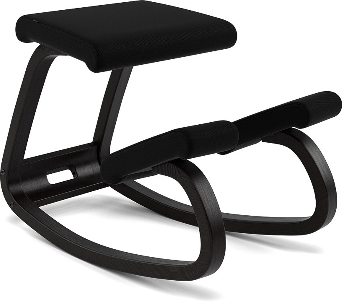 Varier Stokke Variable balans kniestoel Zwart/Zwart Tonal