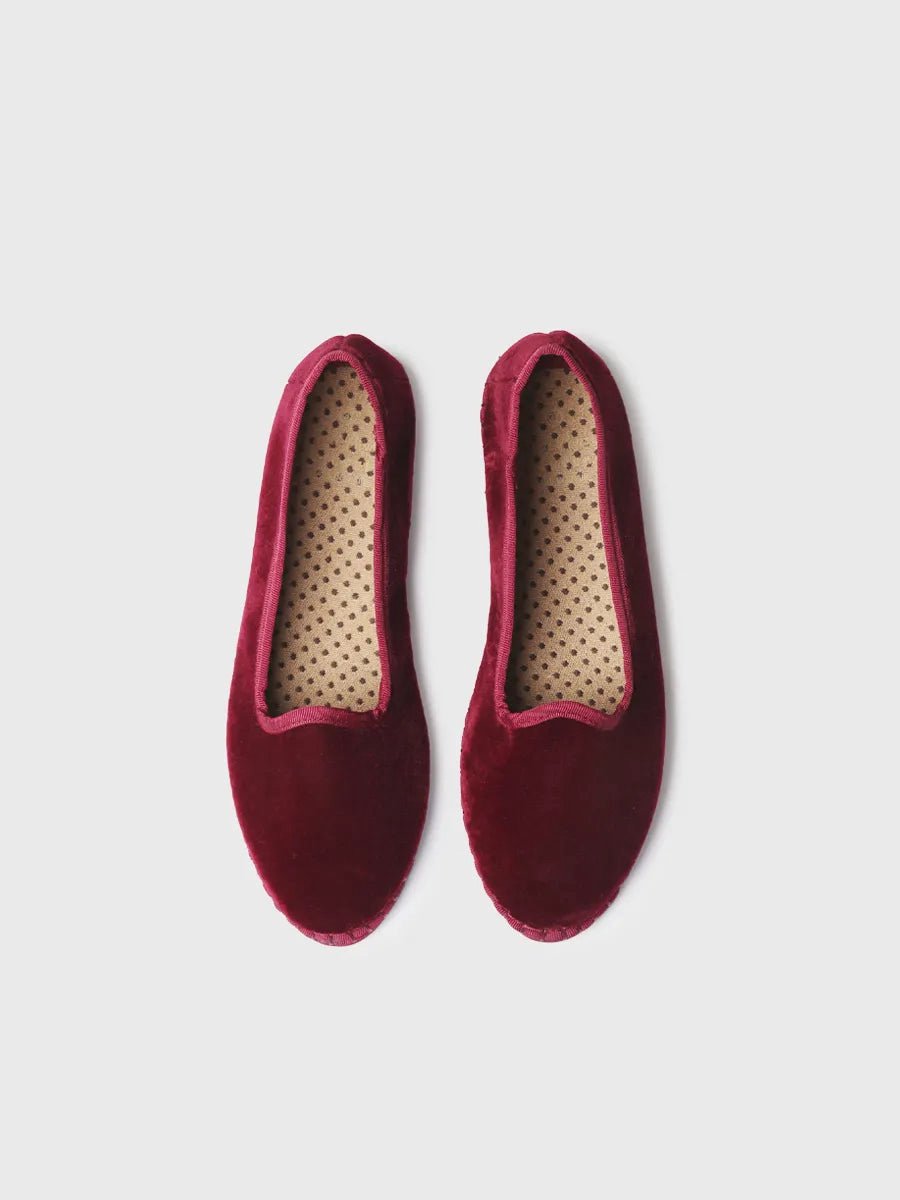 Dames Mary Janes van fluweel | CINTIA