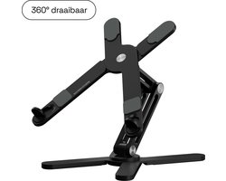 Screenmate® DeskStand – Laptop Standaard Verstelbaar – Laptophouder – Tablet Houder – Portable Monitor Standaard – Laptop Verhoger – Zwart