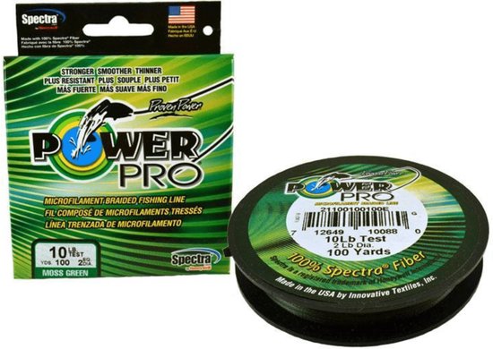 Power Pro Moss Green - Gevlochten lijn - 0.28 mm - 20 kg - 135 m — afbeelding 4