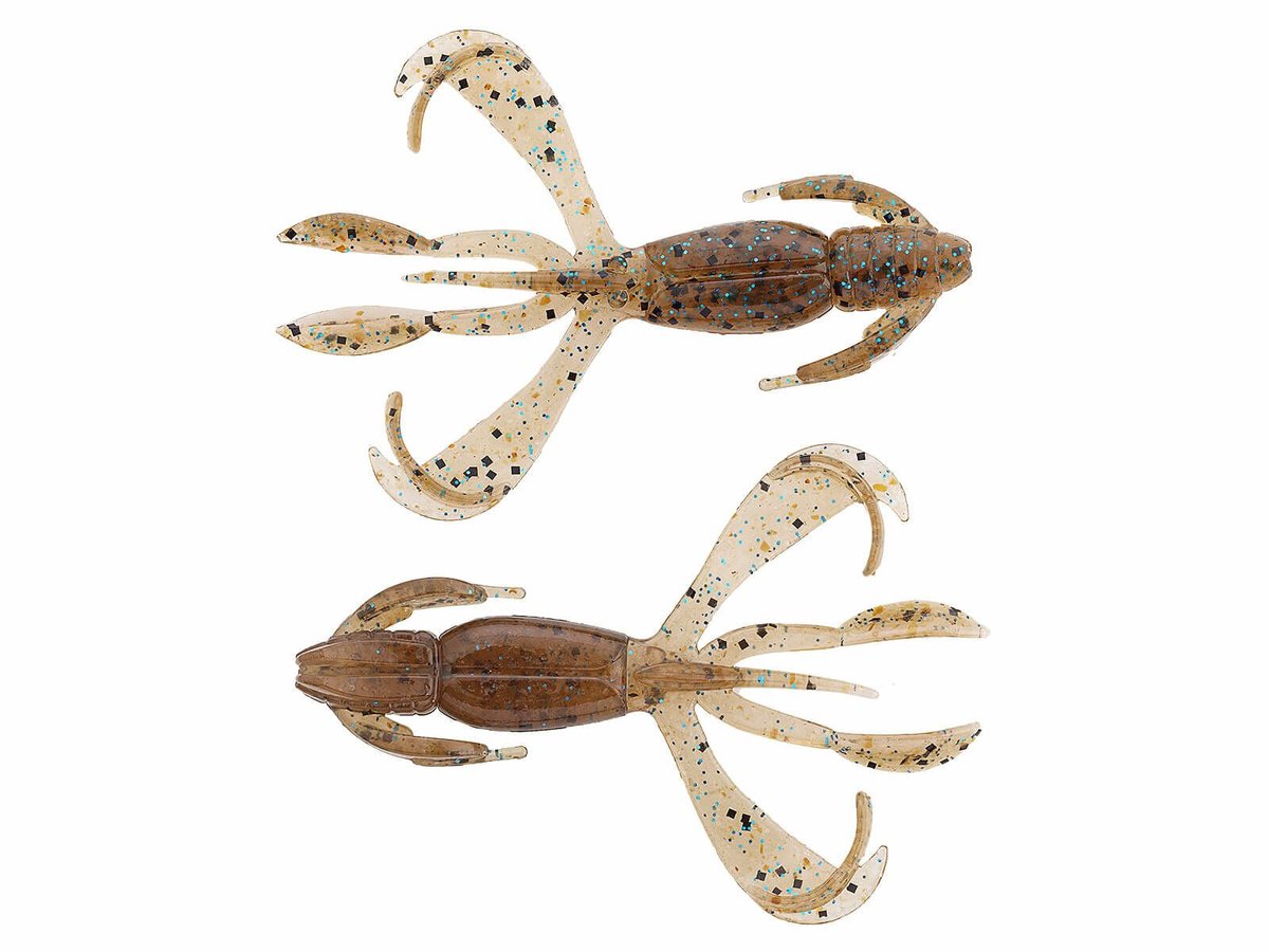 Keitech Crazy Flapper 2 Inch Blue Back Cinnamon 5cm Blue Back Cinnamon