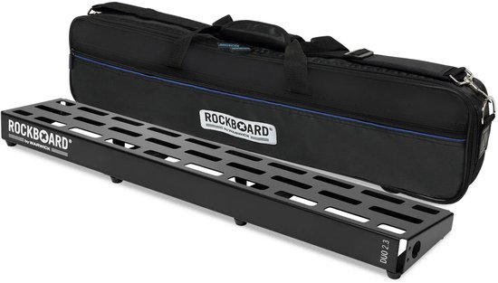 RockBoard DUO 2.3 B pedalboard met gig bag