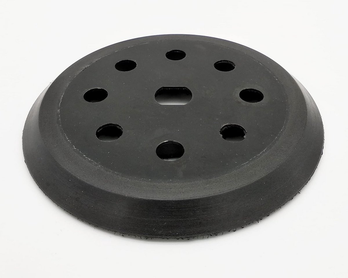 Schuurschijf 125 mm met metalen kern voor Willekeurige Snelwerkende Schuurmachines met Stofafzuiging