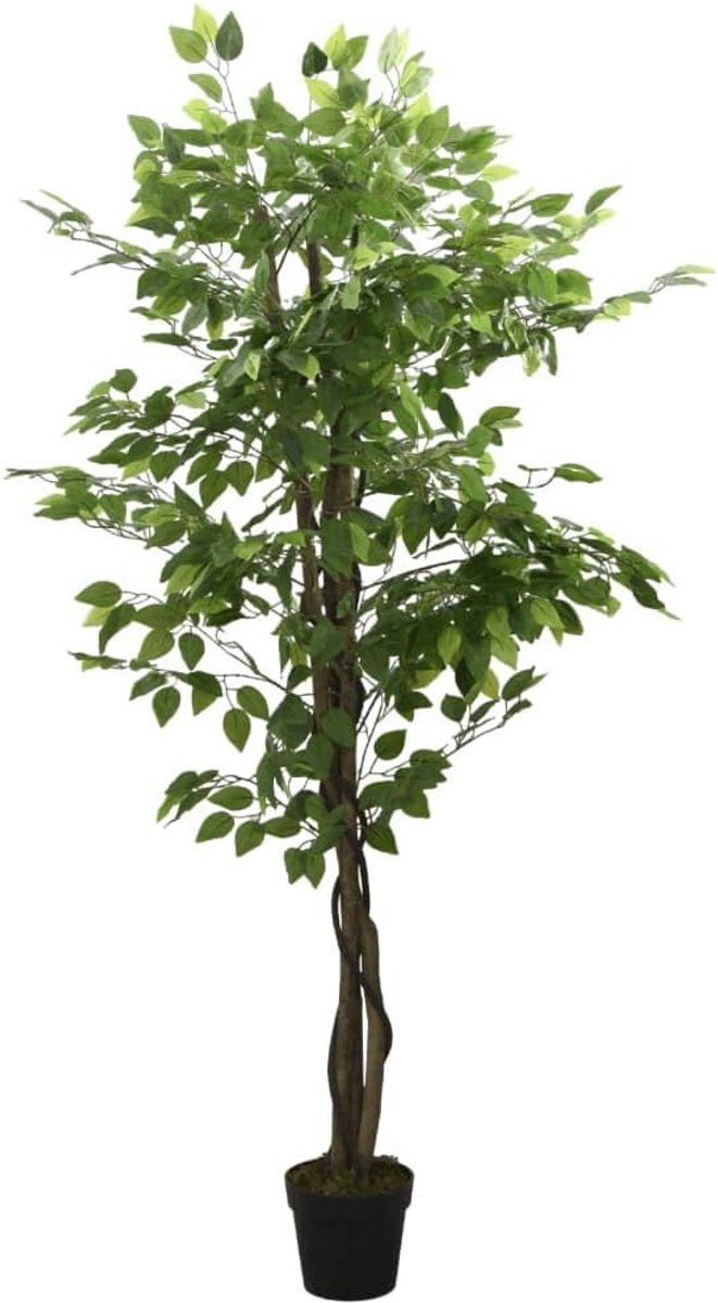Grote Kunstficus Boom 120 cm met 630 Bladeren voor Binnen en Buiten
