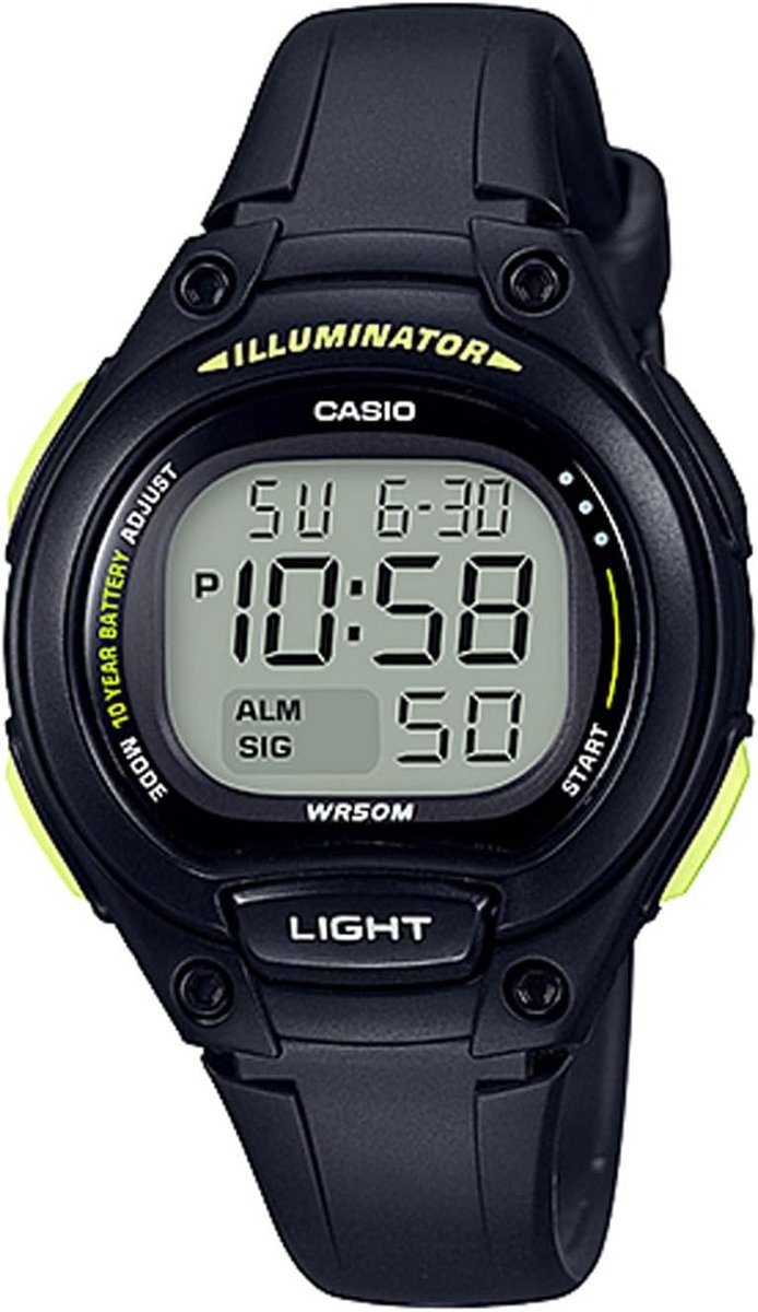 Dames Digitale Quartz Horloge met Resiband