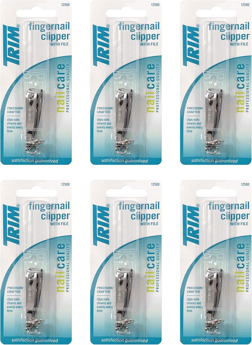 6 Nagelknippers Set - Precisie en Handige Nagelverzorging