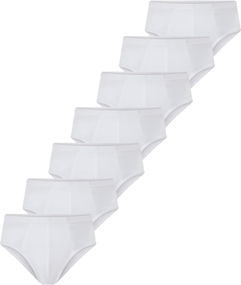 Jan Vanderstorm herren Pak Van 7 Slips - 07 - wit - Plus Size
