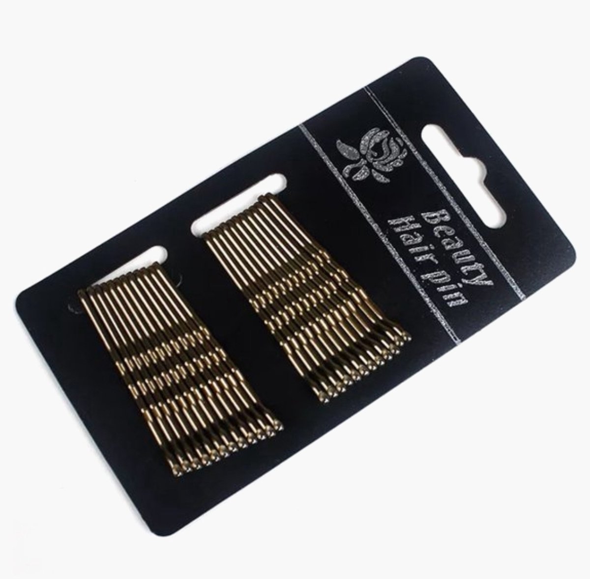 Bobby Pin brons 48 stuks - Haarpin - Haarschuifje - haarspeld - haar styling tool