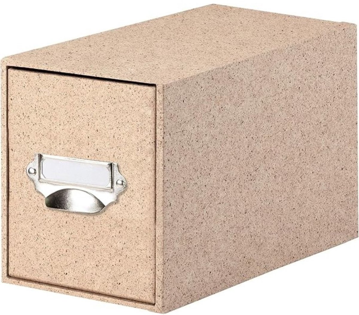 MIRA®Cd Opbergdoos - Cd Opbergsysteem - Cd Koffer - Cacao - 14cm x 14cm x 16cm