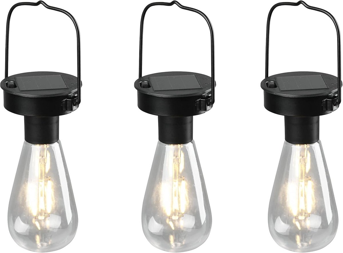 Set van 3 LED Buitenlampen voor Tuin en Terras - Campus Verlichting