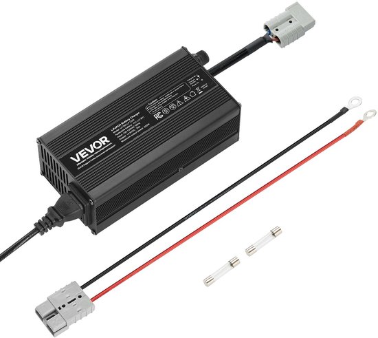 VEVOR 12v 20a Lifepo4-Lader 14,6V DC Lithiumbatterijlader voor Campers en Boten
