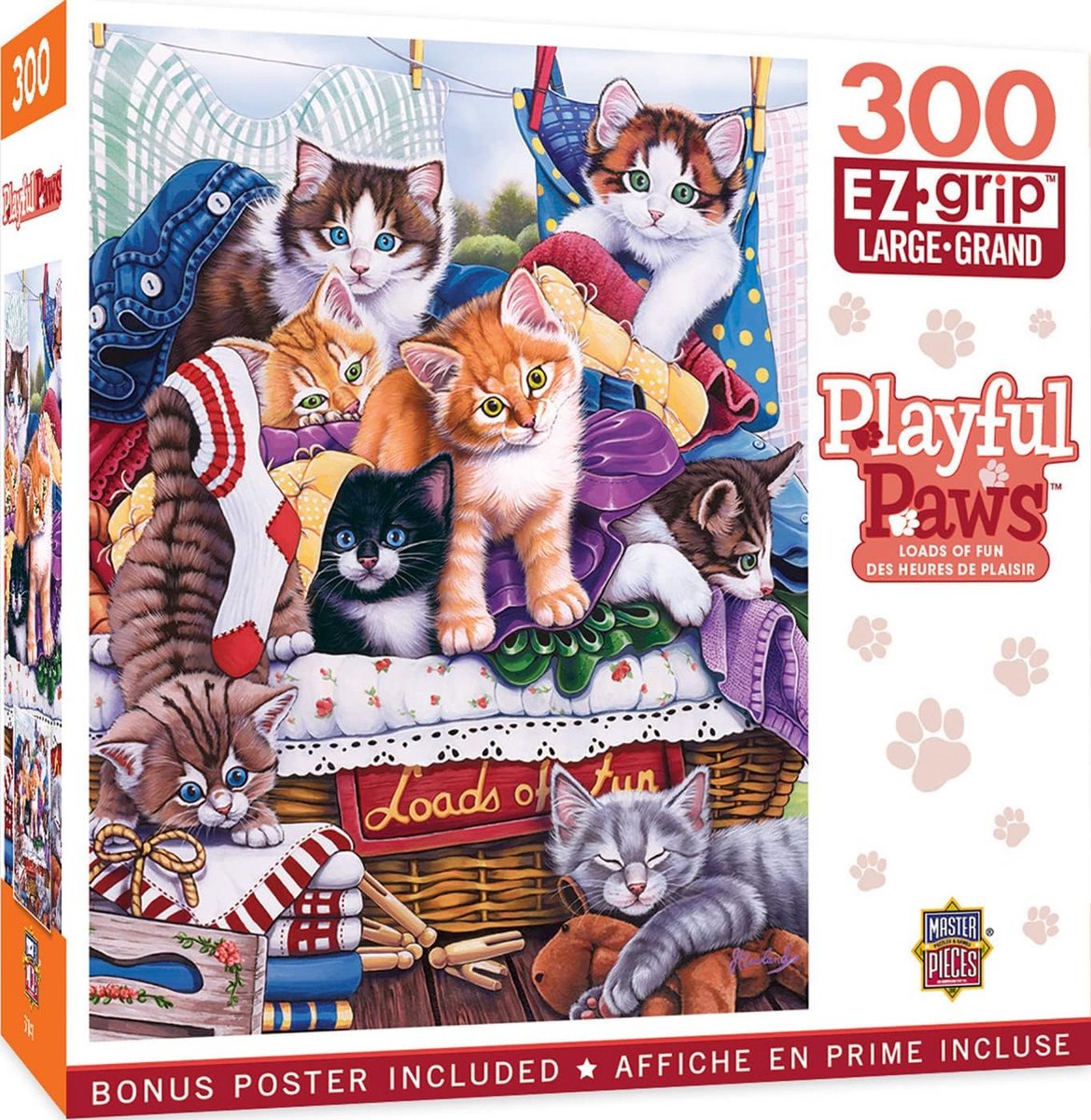300 Delige Legpuzzel EZ Grip Extra Grote Stukken 46x60 cm