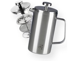 RVS French Press Koffiezetapparaat 350 ml voor Onderweg
