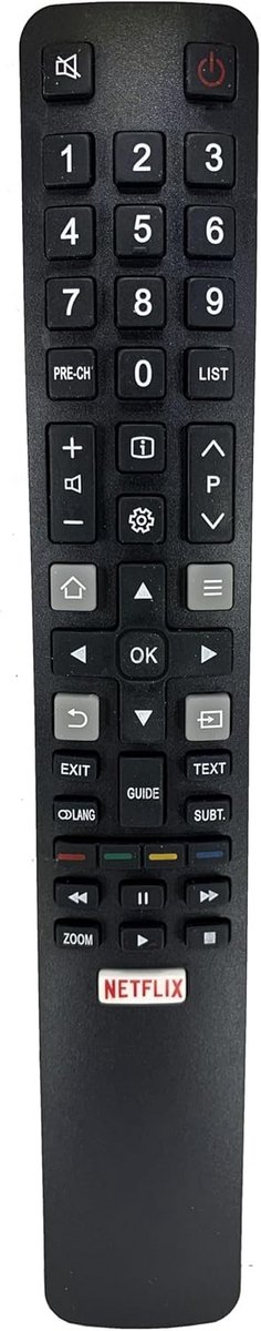 Universele Vervangende Afstandsbediening voor TCL en Thomson Televisies