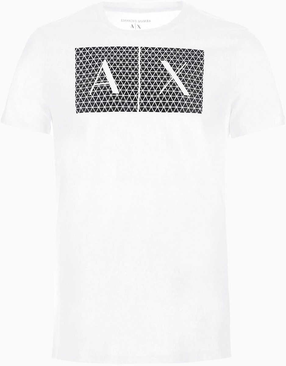 Heren T-shirt Effen Wit