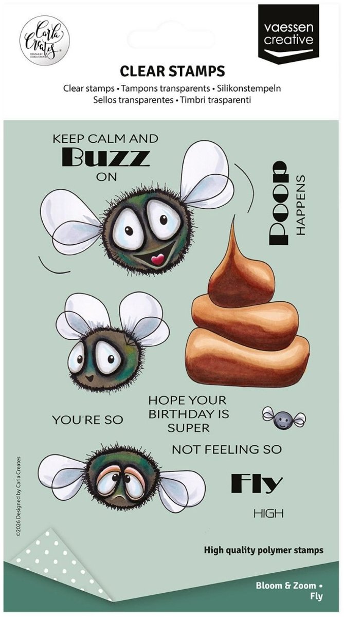 Clearstamps Fly - Carla Creates