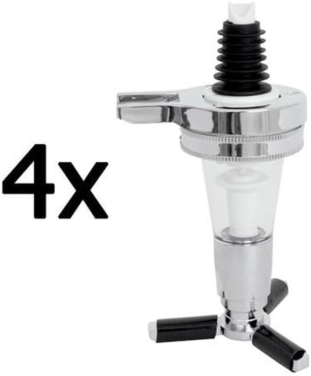 Set van 4 Doseerlepels - Drankmaatje 2cl - Cocktail & Dranken Accessoire