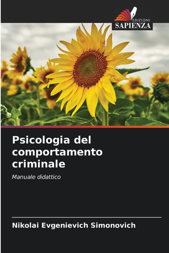 Psicologia del comportamento criminale - cover