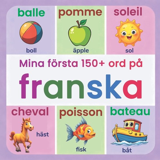 Mina första 150+ ord på franska - cover