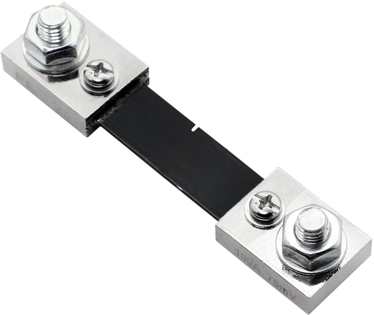 DC Stroom Shunt Weerstand voor Digitale en Analoge Ammeters 100A 75mV