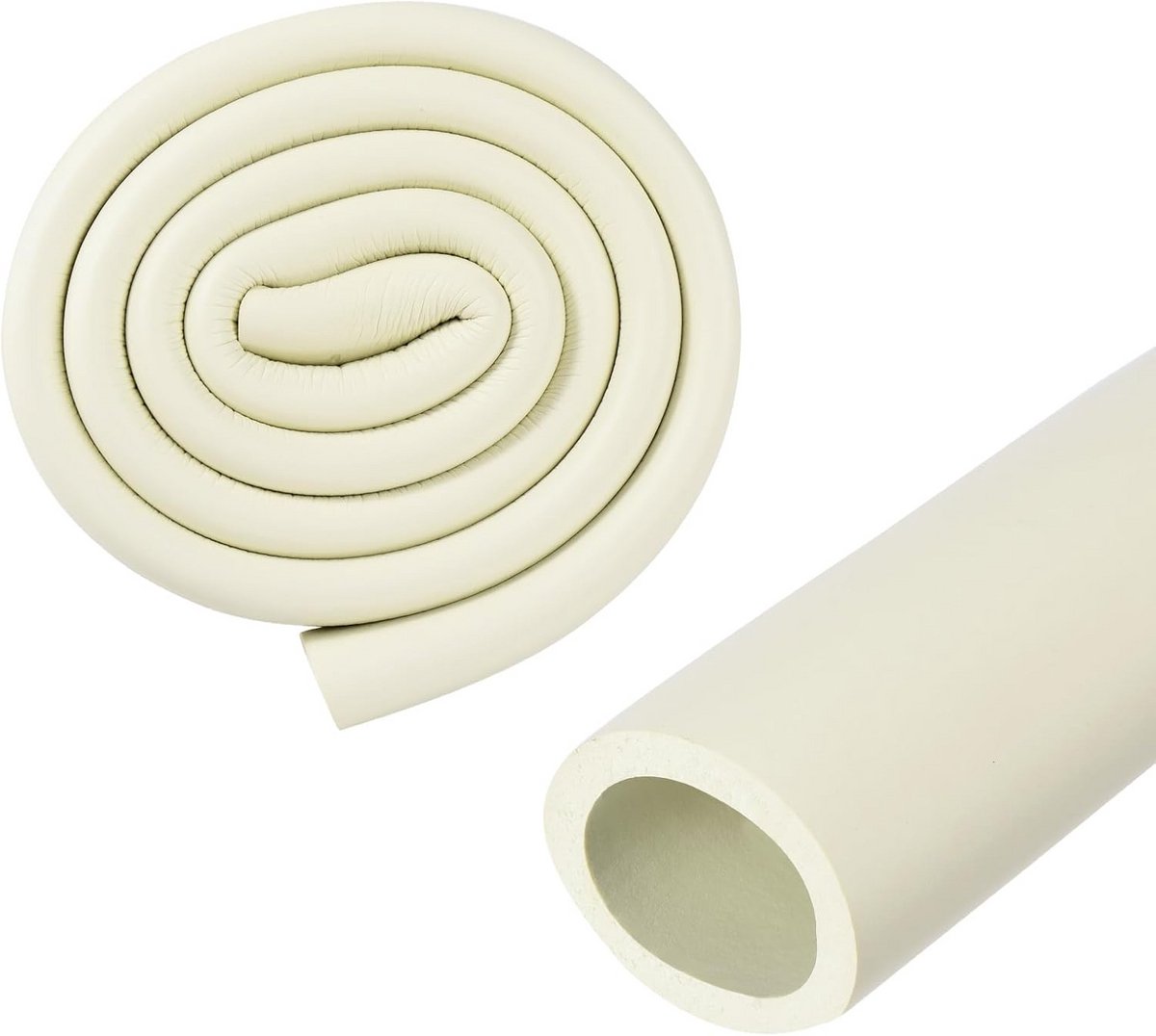 Flexibele Schuim Buisisolatie 1 Meter Wit - Ø32mm ID Ø44mm OD Zachte Slang voor Isolatie en Bescherming