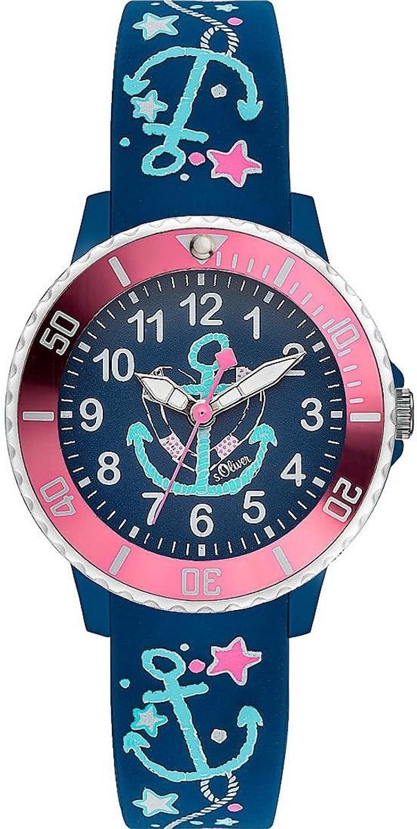 Analoog Kwartshorloge voor Meisjes met Siliconen Armband