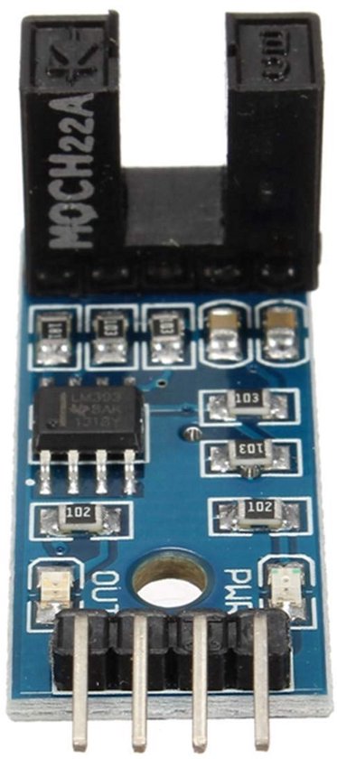 5 Stuks Infrarood Optocoupler Sleuftsensor Module met LM393 Comparator ...