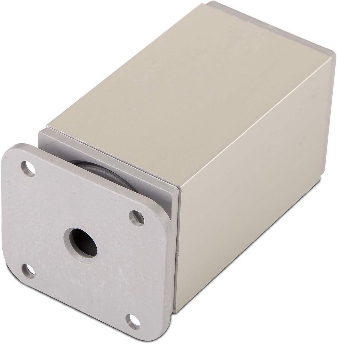 Verstelbare Meubelvoet 40x40 mm Zilver Aluminium Hoogte 80-95 mm