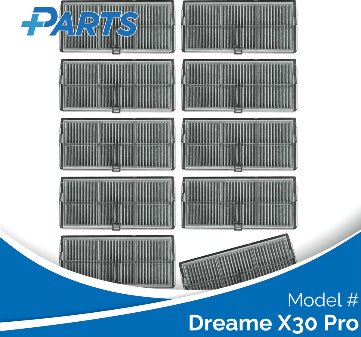 Dreame X30 Pro Filters (10 Stuks, Plus.Parts® alternatief voor RHF14)