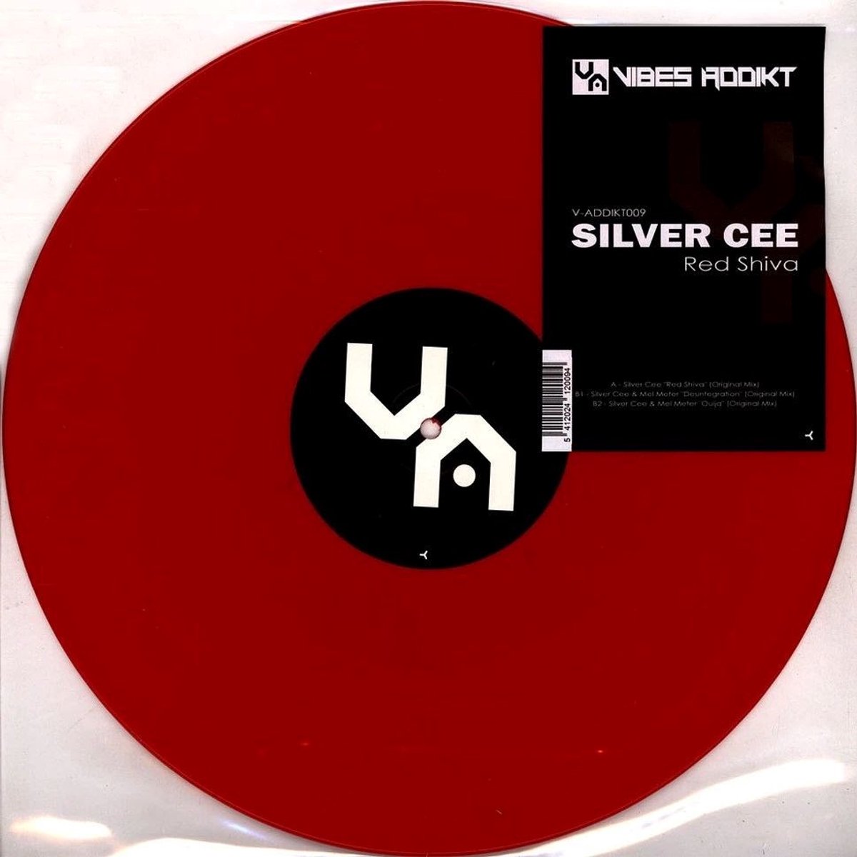 Silver Cee - Red Shiva (12" Single) (Coloured Vinyl)