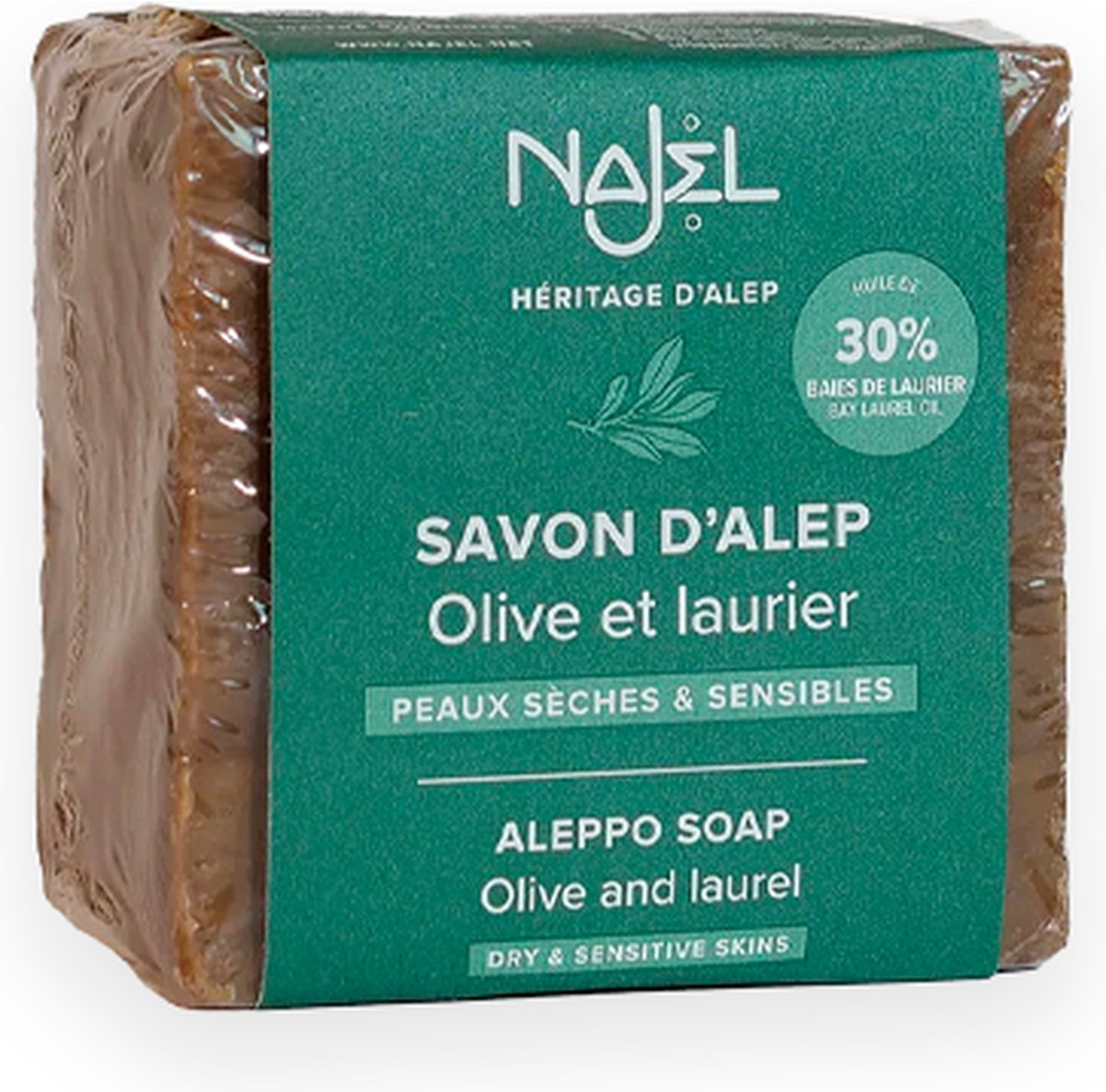 Najel Aleppo Zeep met 30% Laurierolie - 170 gram