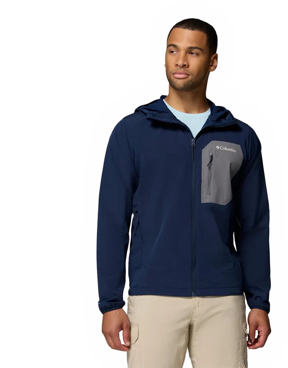Columbia Tall Heights™ Iii Softshelljack Man Marineblauw