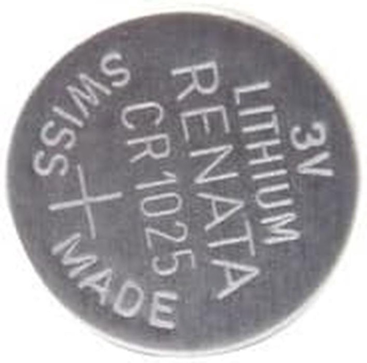 Lithium Knoopcel Batterij CR1025 3V 30mAh voor Kleine Elektronica