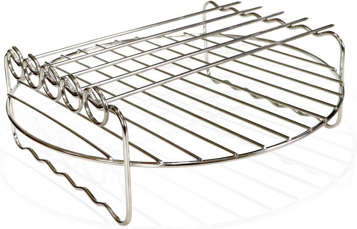 Dubbel Lagen Bakrek met Spiesjes voor XL Airfryer (23 cm)