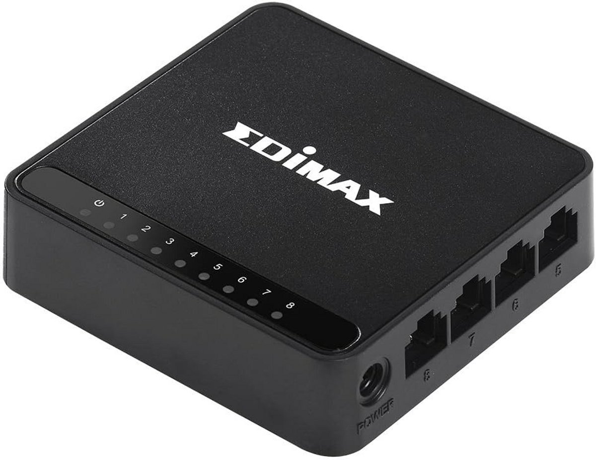8-Poorts Gigabit Desktop Netwerk Switch - Plug & Play Netwerkverdeler