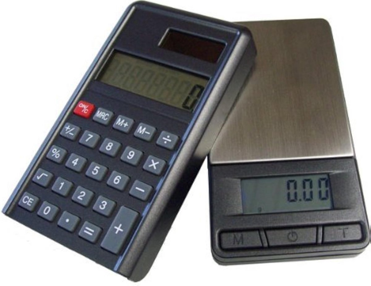 Digitale Precisie Weegschaal 300g x 0,01g met Testgewicht en Rekenfunctie