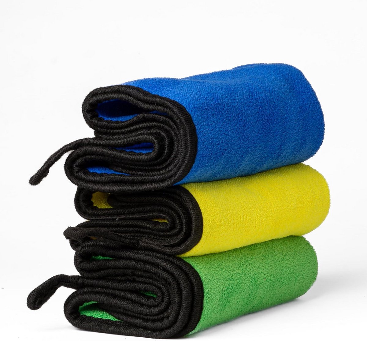 Microvezel Auto Drogen Handdoeken (3 Stuks) - Krasvrij en Super Absorberend Poleren
