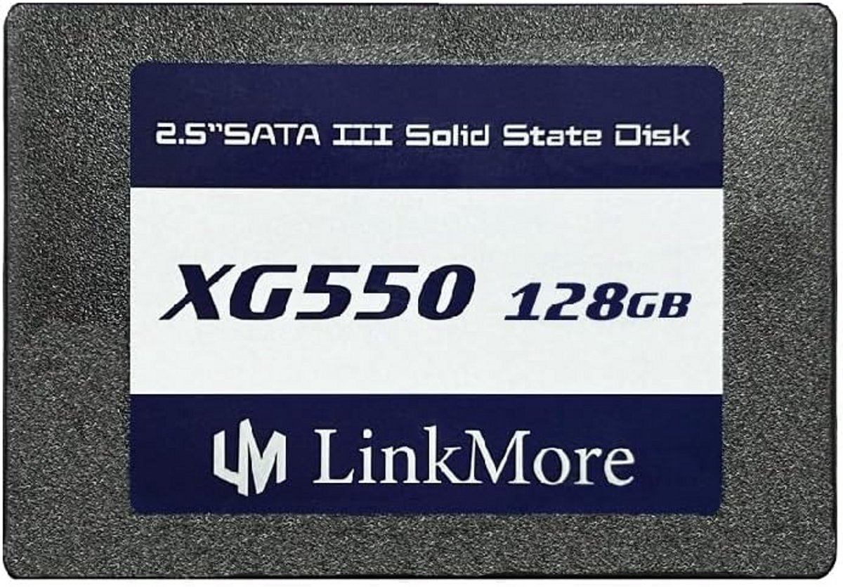 Interne SSD 128GB 2,5 inch SATA III voor Laptop en Desktop PC