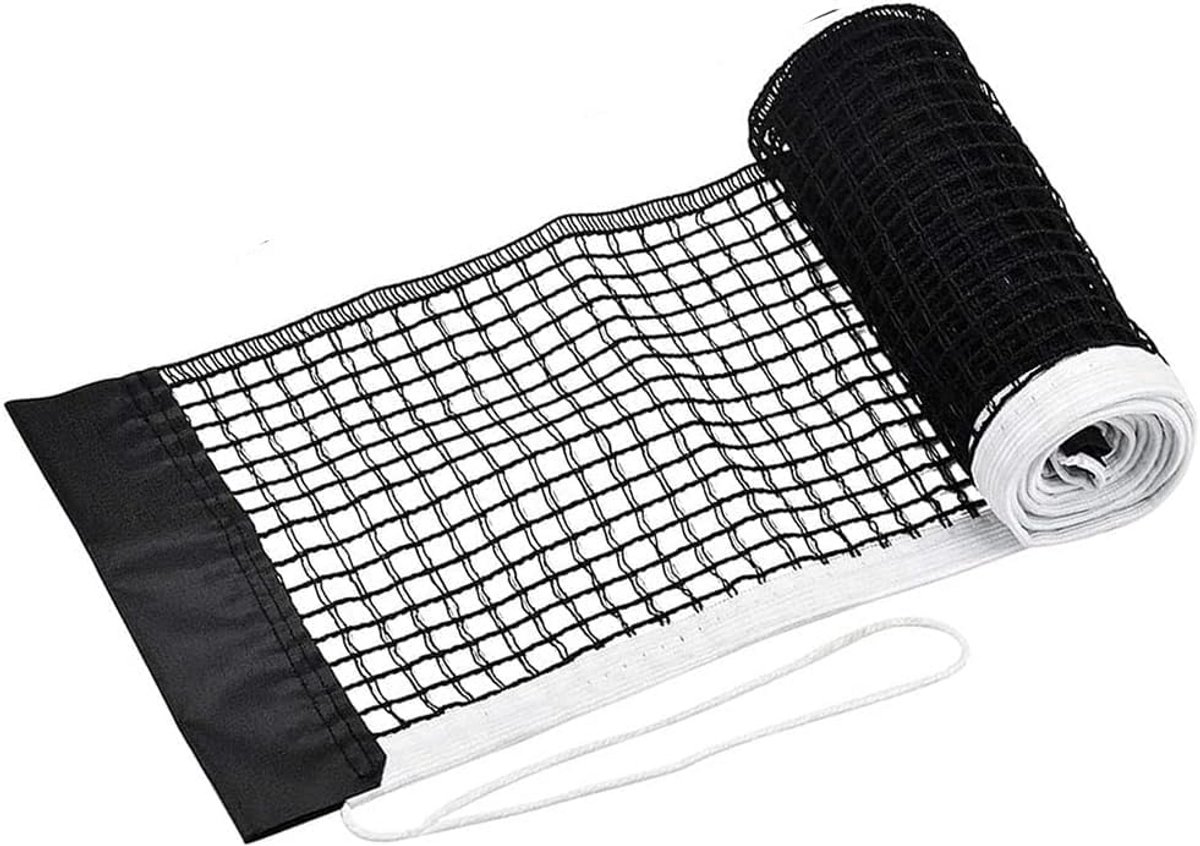 Vervangend Tafeltennisnet Polyester 180 x 15 cm voor Tafeltennissets