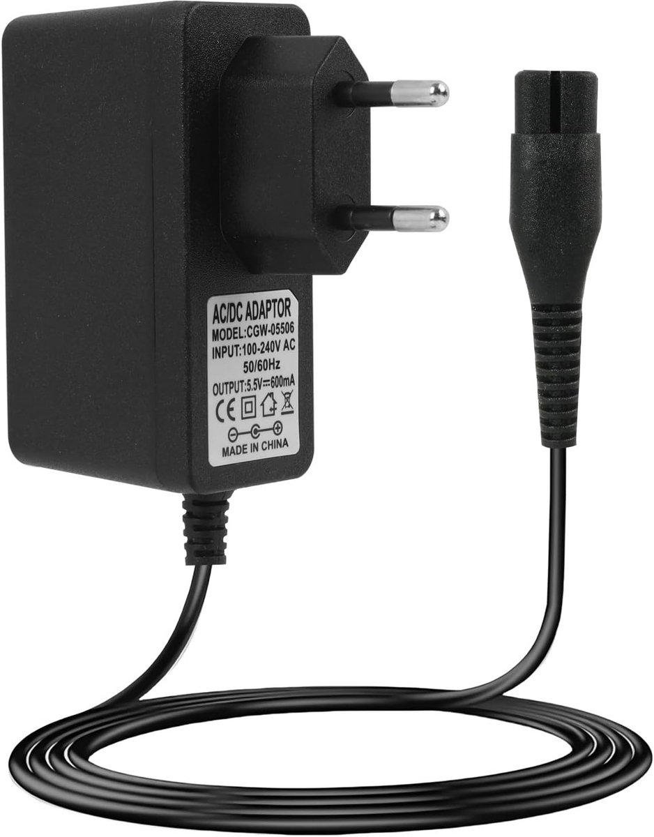 Universele 5.5V Oplader voor Ramenreinigers en Accessoires