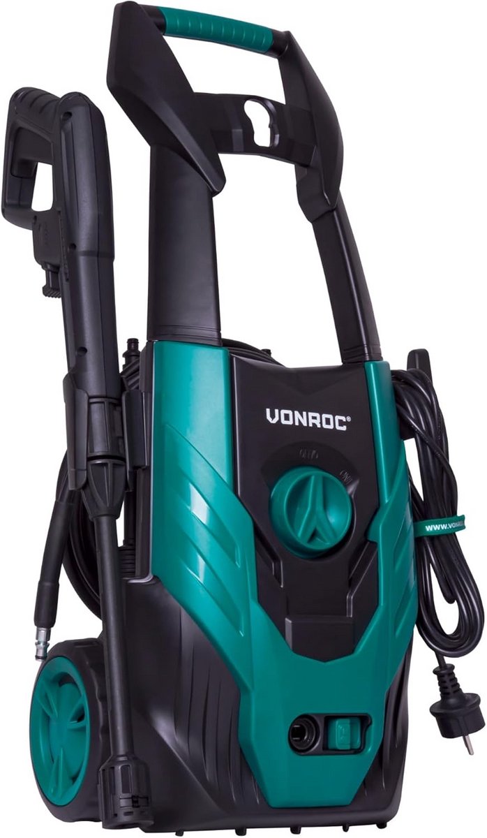 Krachtige Hogedrukreiniger 1400W - 110 Bar - Inclusief 5m Slang en Diverse Spuitstukken van Merkloos	 — afbeelding 4