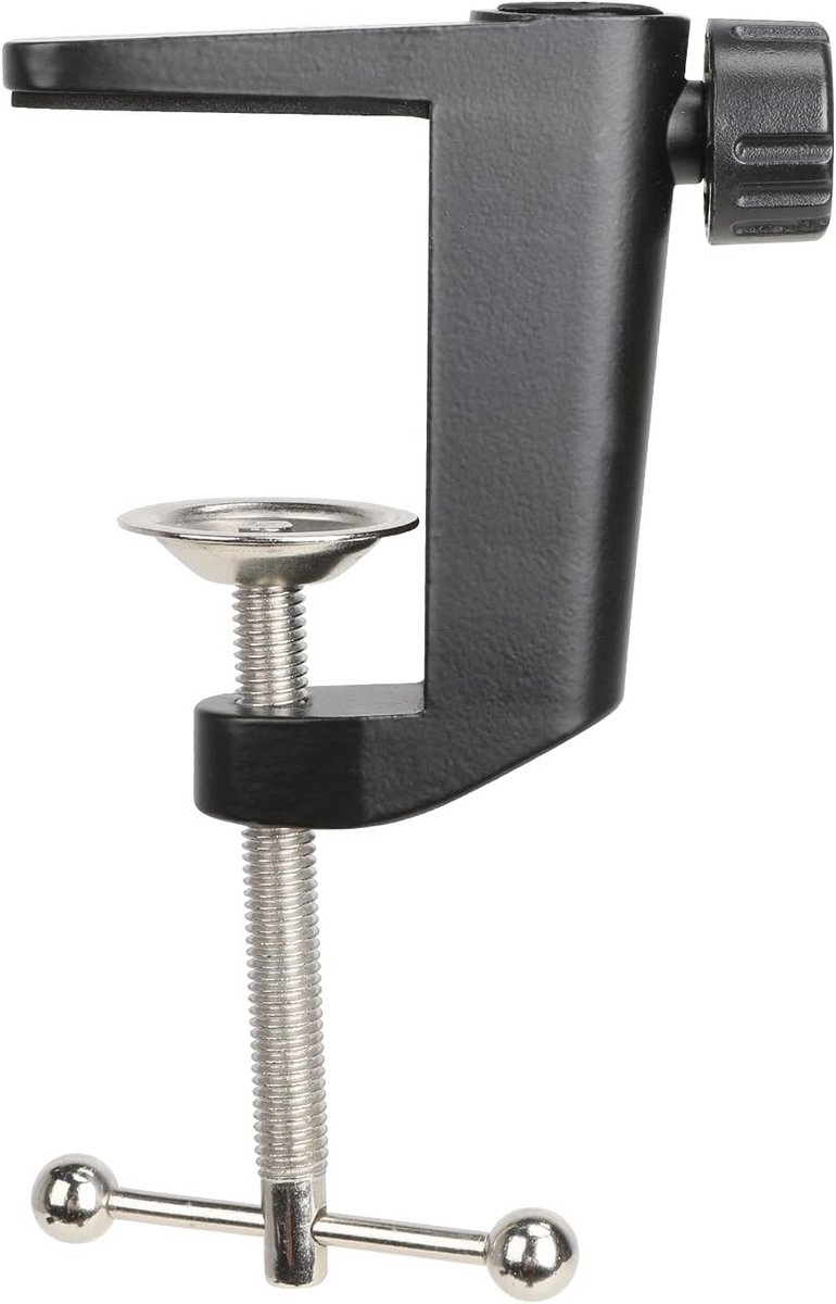 Microfoon Tafel Klem voor Microfoonarm - Stevige Montage Clip voor Desktops tot 55mm
