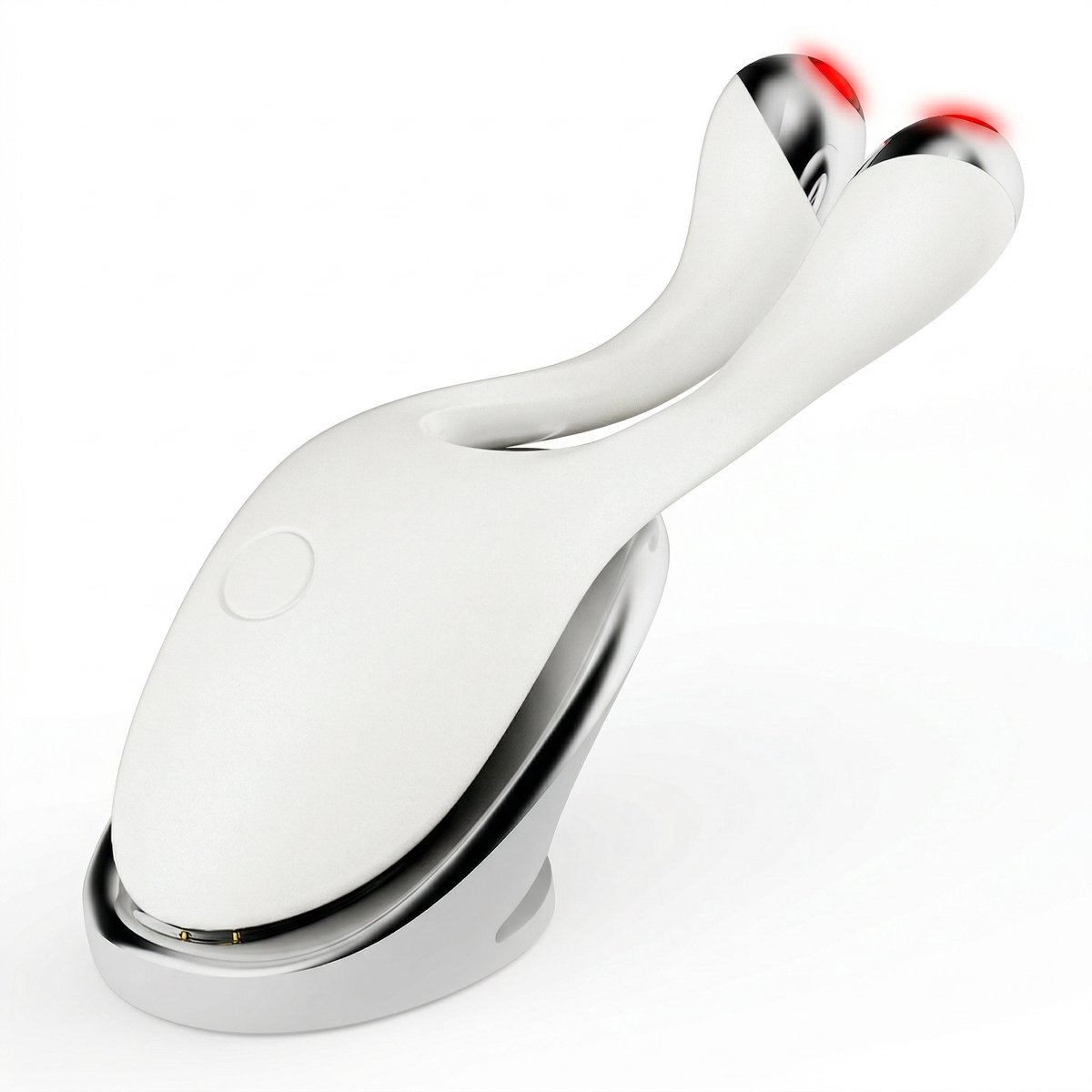 Maxizen RF Gezichtsliftapparaat – Draagbaar 3-in-1 Gezichtsmassage & Gezichtsreinigingsapparaat met EMS, Microstroom & Rood Licht Therapie – Huidversteviging, Lifting & Anti-Aging voor Thuisgebruik – Wit