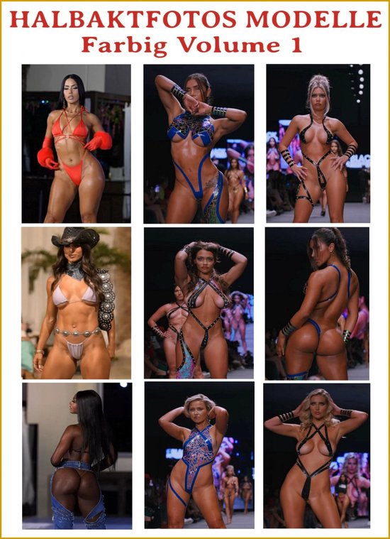 267 Halbaktfotos Modelle, Mannequins Farbig Volume 1. - cover