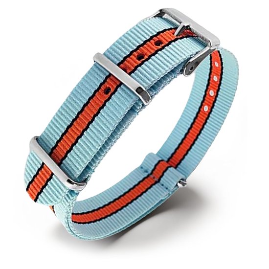 NATO Horlogeband G10 Military Nylon Strap - Gulf Le Mans 22mm