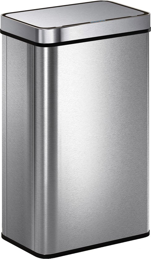 SR2X30 Sensor afvalbak Afvalbak 2 compartimenten 60 liter incl. binnenemmer Wielen Wit