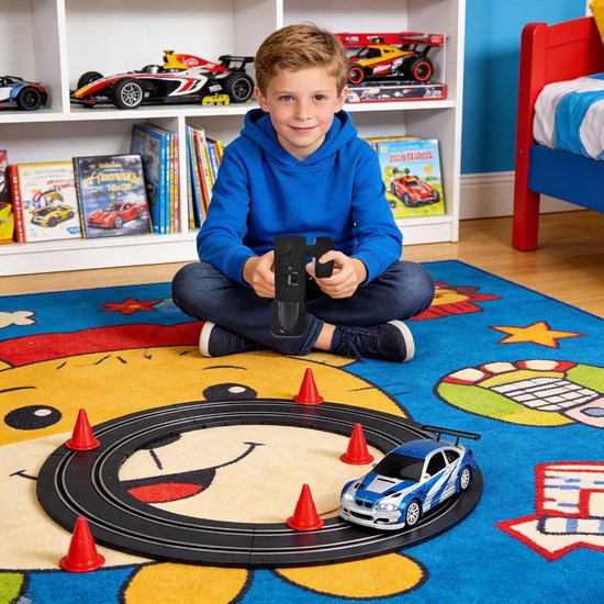 RC Drift Auto met Afstandsbediening - Mini Raceauto met Verwisselbare Banden — afbeelding 3
