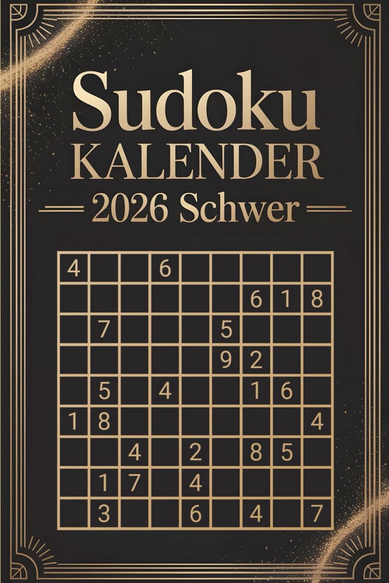 Sudoku Kalender 2026 Moeilijk: 365 Uitdagende Logische Puzzels voor Gevorderden