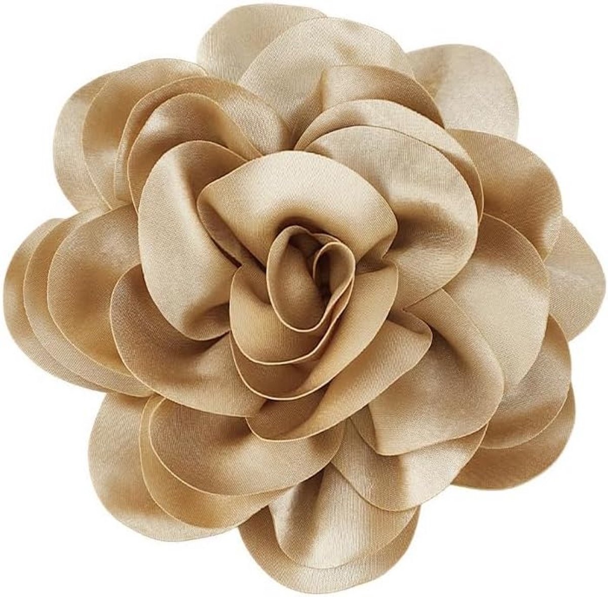 Groot Elegant Bloem Corsage Rechtopstaande Speld voor Dames Jurk en Bruiloft